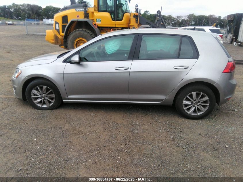 2017 VOLKSWAGEN GOLF S - 3VW217AU9HM035805