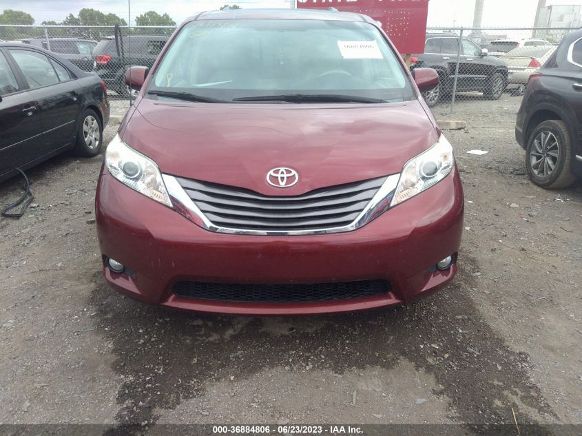 2013 TOYOTA SIENNA XLE AAS/XLE/LTD - 5TDYK3DC5DS285526