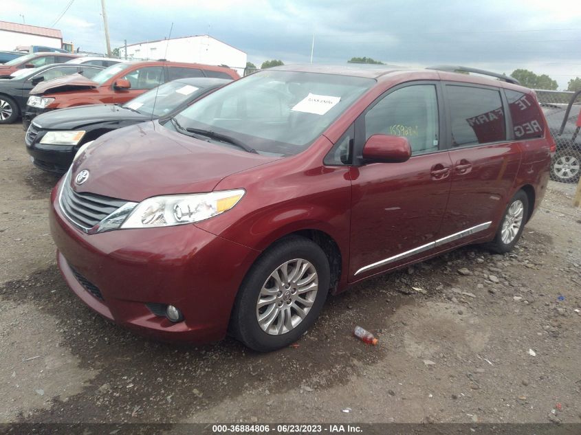 2013 TOYOTA SIENNA XLE AAS/XLE/LTD - 5TDYK3DC5DS285526