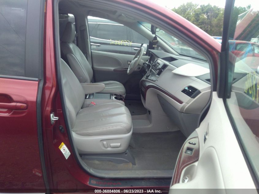 2013 TOYOTA SIENNA XLE AAS/XLE/LTD - 5TDYK3DC5DS285526