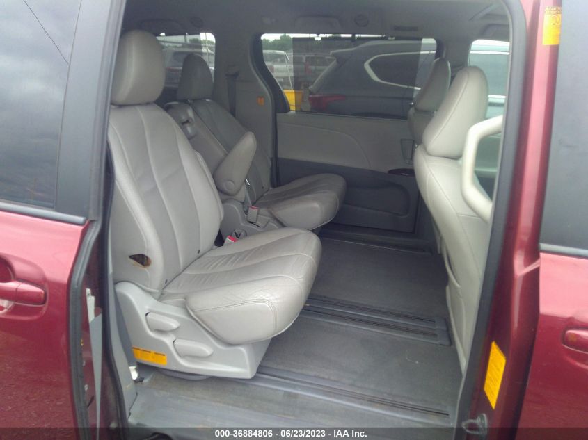 2013 TOYOTA SIENNA XLE AAS/XLE/LTD - 5TDYK3DC5DS285526