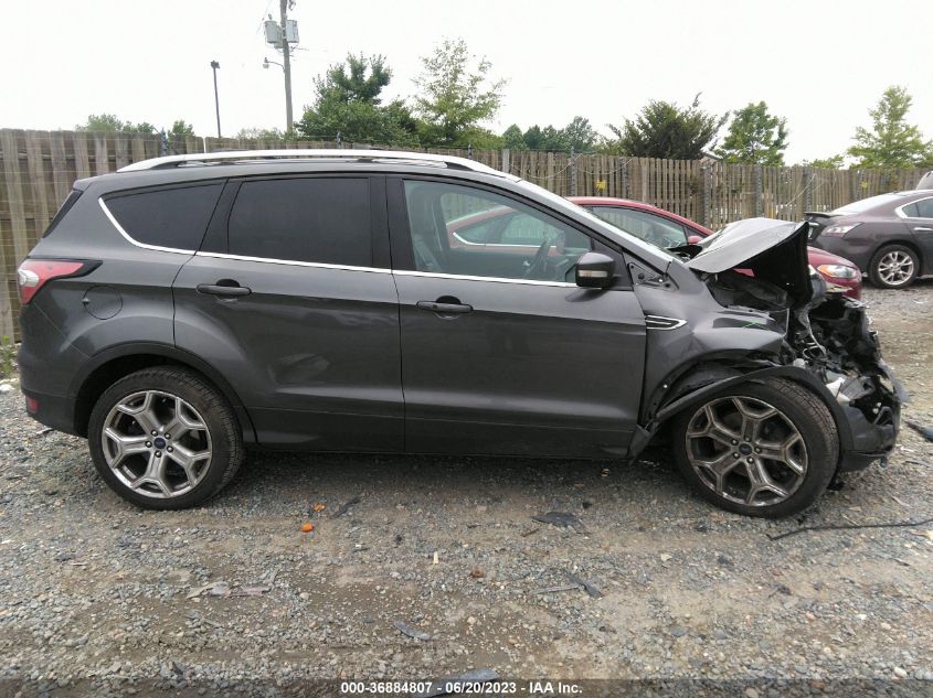 2017 FORD ESCAPE TITANIUM - 1FMCU9J92HUB94484