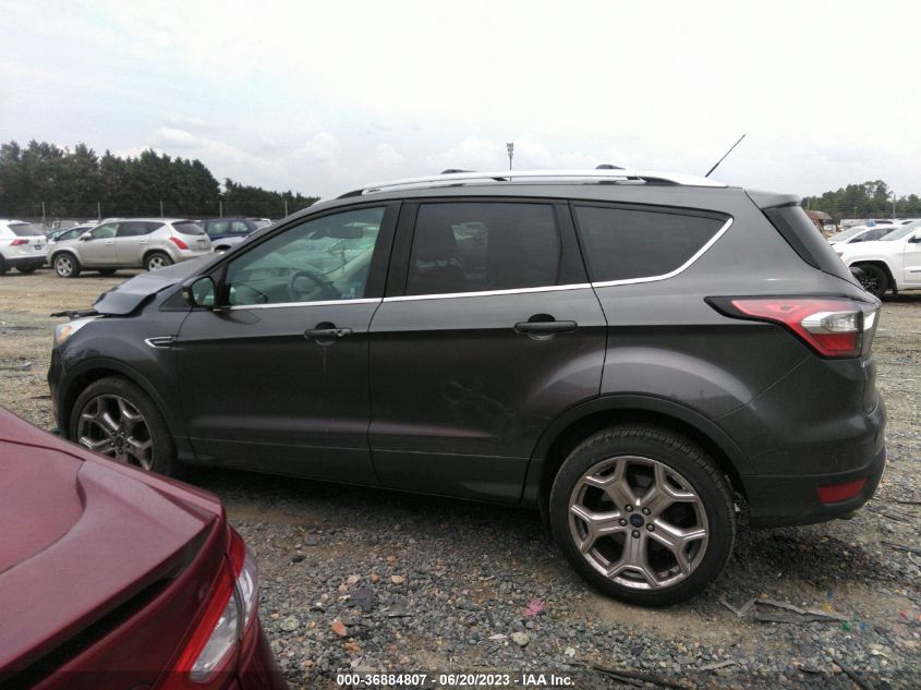 2017 FORD ESCAPE TITANIUM - 1FMCU9J92HUB94484