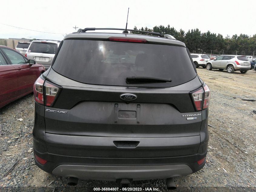 2017 FORD ESCAPE TITANIUM - 1FMCU9J92HUB94484