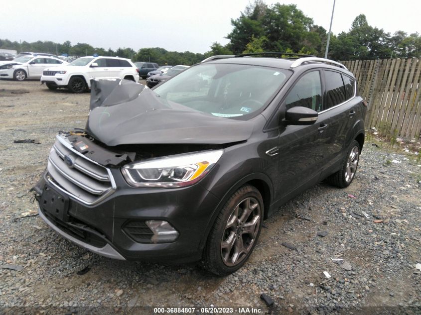 2017 FORD ESCAPE TITANIUM - 1FMCU9J92HUB94484