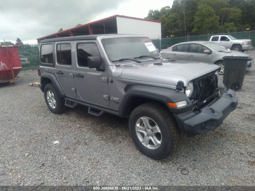 2018 JEEP WRANGLER UNLIMITED SPORT S - 1C4HJXDG6JW196542