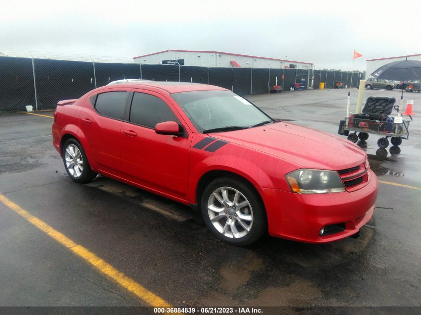 2014 DODGE AVENGER R/T - 1C3CDZBG2EN154661