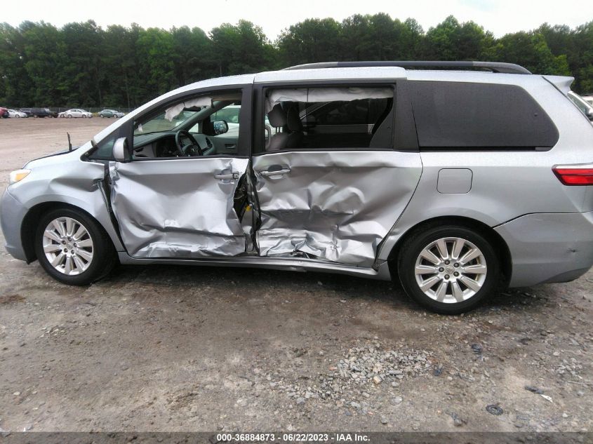 2016 TOYOTA SIENNA LTD/XLE/XLE PREMIUM - 5TDDK3DC8GS142234