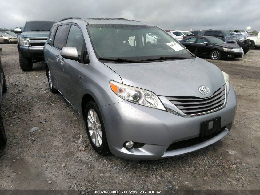 2016 TOYOTA SIENNA LTD/XLE/XLE PREMIUM - 5TDDK3DC8GS142234