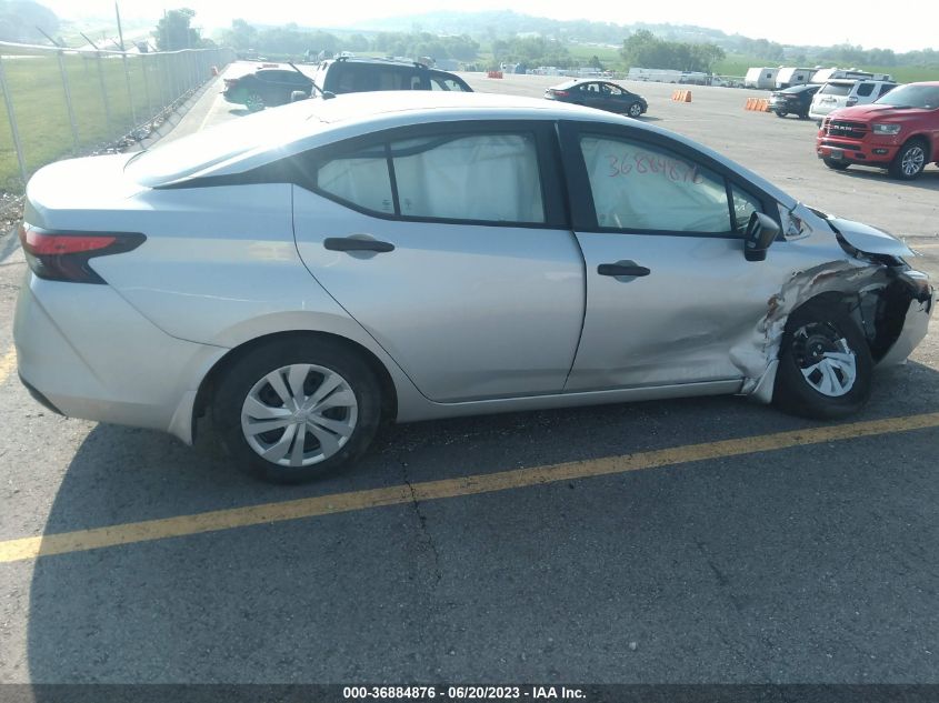 2022 NISSAN VERSA S - 3N1CN8DV0NL831868
