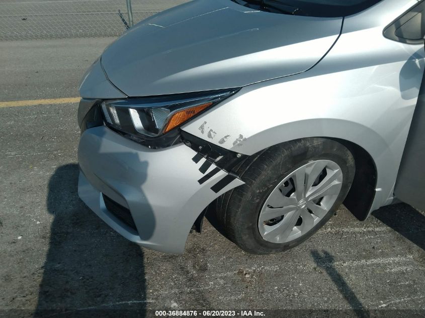 2022 NISSAN VERSA S - 3N1CN8DV0NL831868