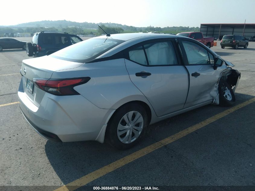 2022 NISSAN VERSA S - 3N1CN8DV0NL831868
