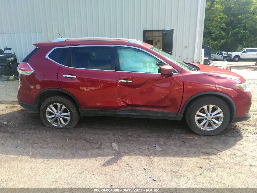 2016 NISSAN ROGUE S/SL/SV - KNMAT2MV3GP667689