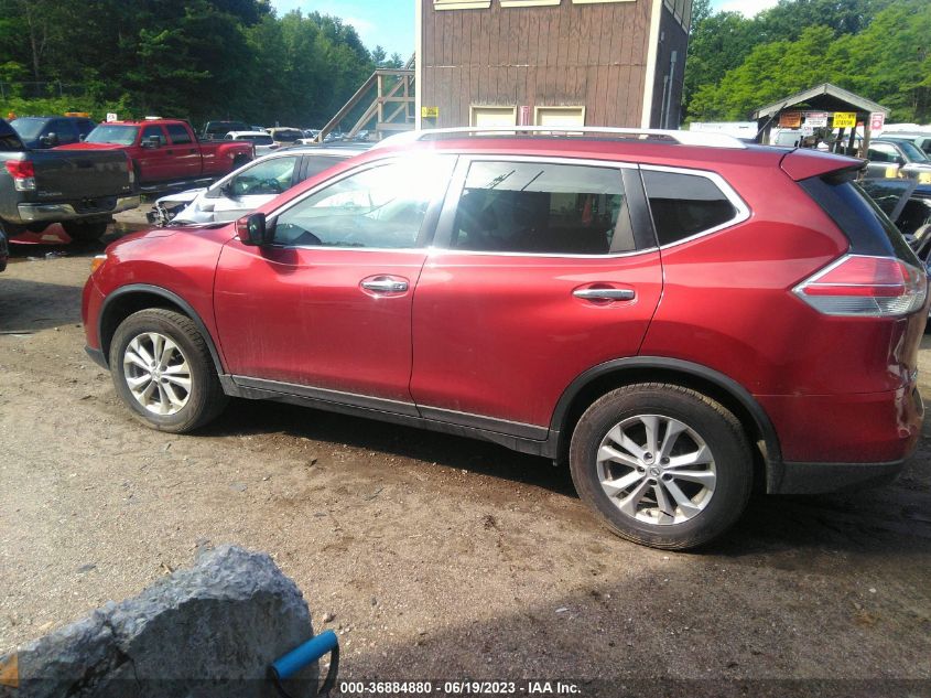 2016 NISSAN ROGUE S/SL/SV - KNMAT2MV3GP667689