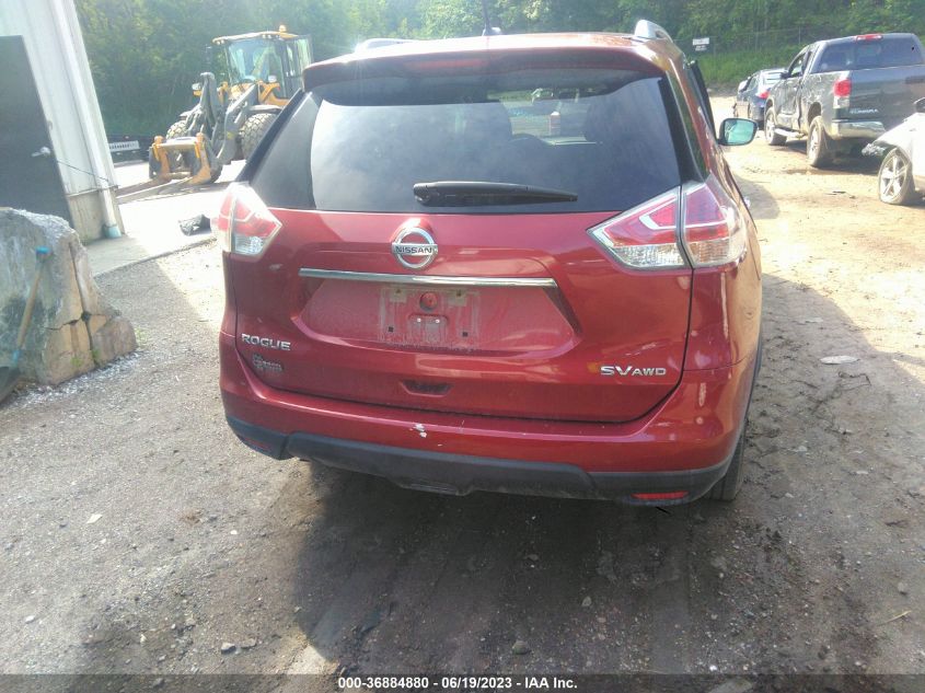 2016 NISSAN ROGUE S/SL/SV - KNMAT2MV3GP667689
