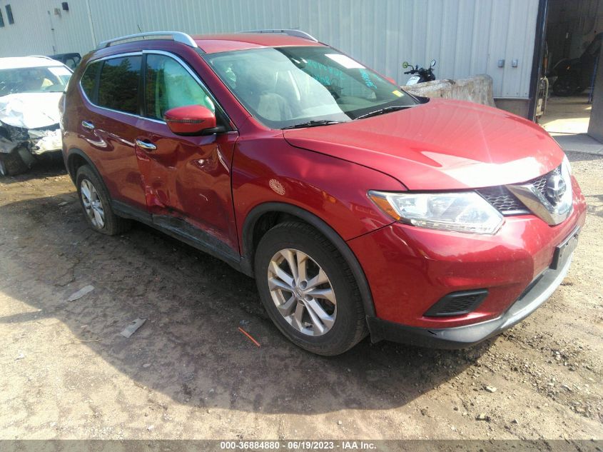 2016 NISSAN ROGUE S/SL/SV - KNMAT2MV3GP667689