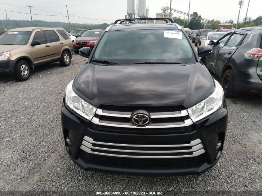 2019 TOYOTA HIGHLANDER SE/XLE - 5TDJZRFH1KS985744