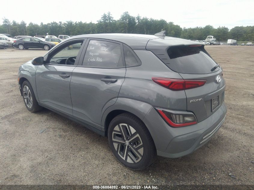 2023 HYUNDAI KONA ELECTRIC LIMITED - KM8K53AG4PU164714