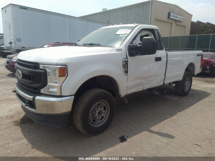 2021 FORD SUPER DUTY F-250 SRW XL/XLT - 1FTBF2B63MEC18737