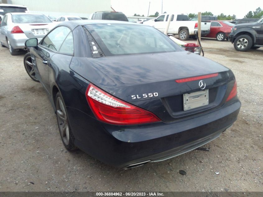 2013 MERCEDES-BENZ SL-CLASS SL 550 - WDDJK7DA9DF020816