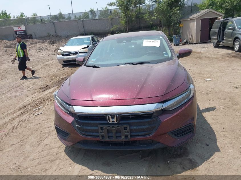 2019 HONDA INSIGHT EX - 19XZE4F55KE027904