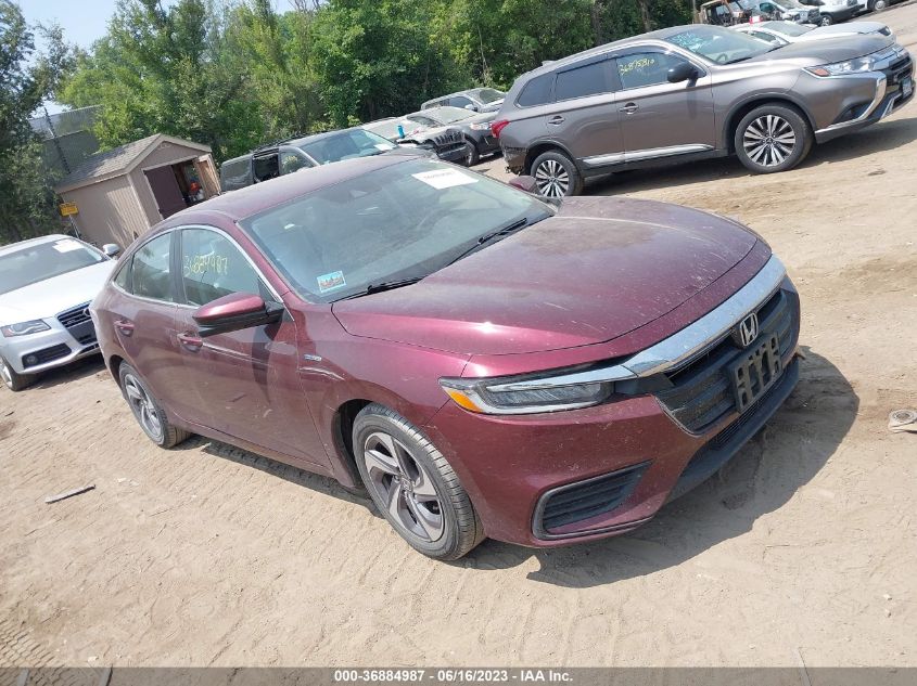 2019 HONDA INSIGHT EX - 19XZE4F55KE027904