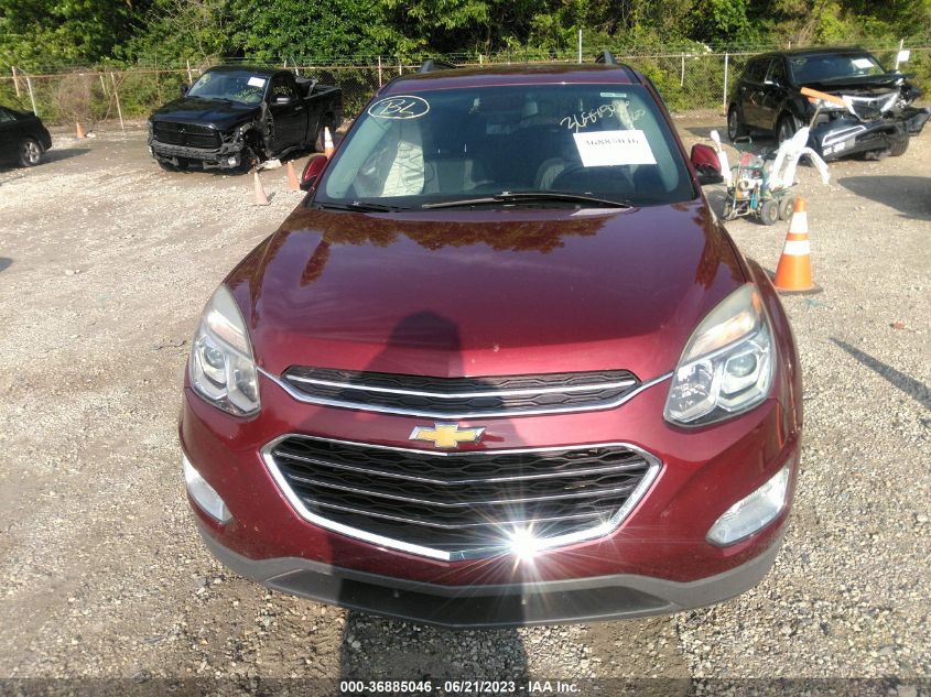 2016 CHEVROLET EQUINOX LT - 2GNALCEK7G1167498