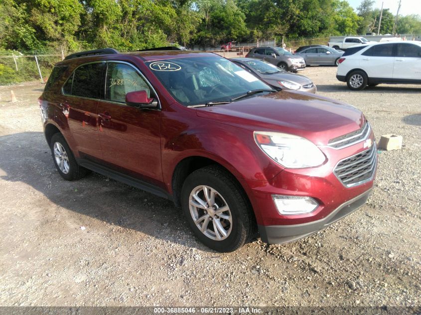 2016 CHEVROLET EQUINOX LT - 2GNALCEK7G1167498