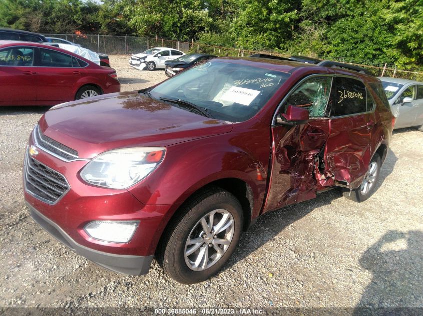 2016 CHEVROLET EQUINOX LT - 2GNALCEK7G1167498