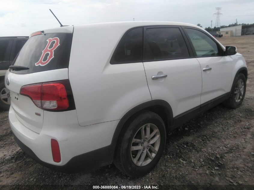 2014 KIA SORENTO LX - 5XYKT3A6XEG425716