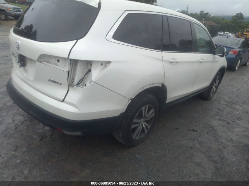 2017 HONDA PILOT EX-L - 5FNYF6H60HB031517