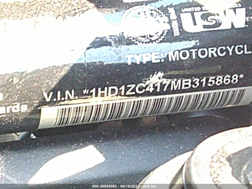 2021 HARLEY-DAVIDSON RH1250 S - 1HD1ZC417MB315868