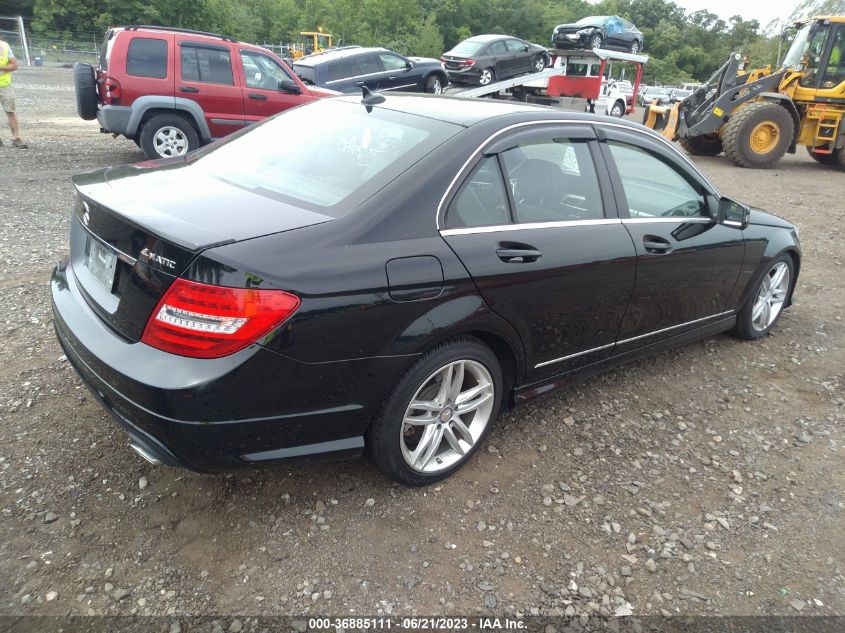 2013 MERCEDES-BENZ C-CLASS C 300 - WDDGF8AB3DR285229