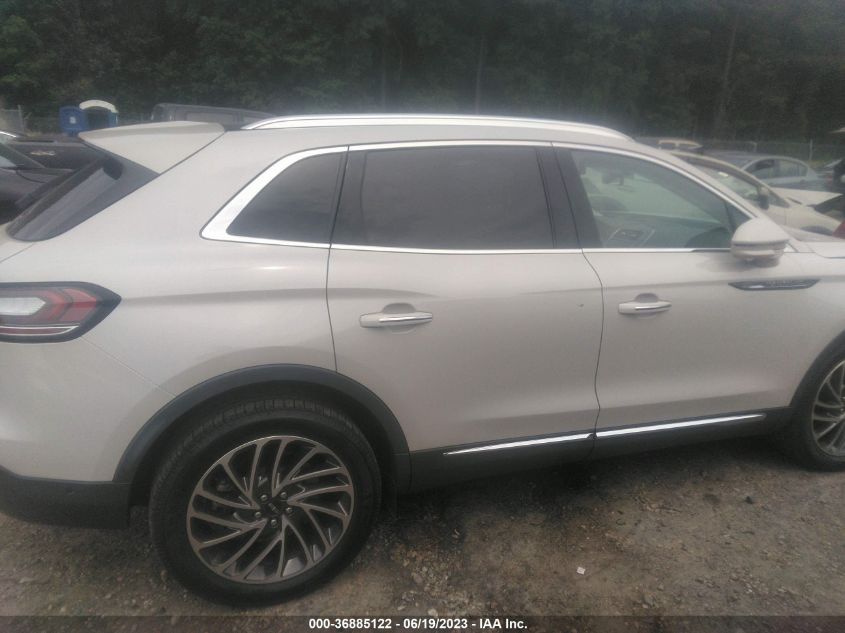 2019 LINCOLN NAUTILUS RESERVE - 2LMPJ8LPXKBL36470