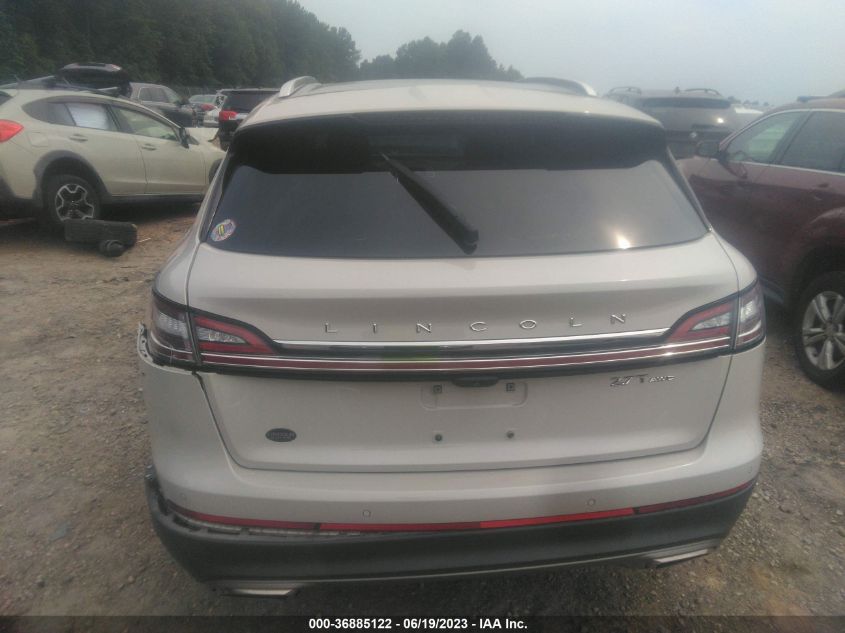 2019 LINCOLN NAUTILUS RESERVE - 2LMPJ8LPXKBL36470