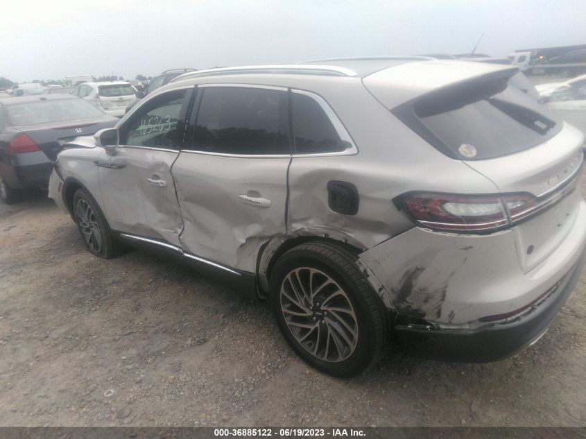 2019 LINCOLN NAUTILUS RESERVE - 2LMPJ8LPXKBL36470