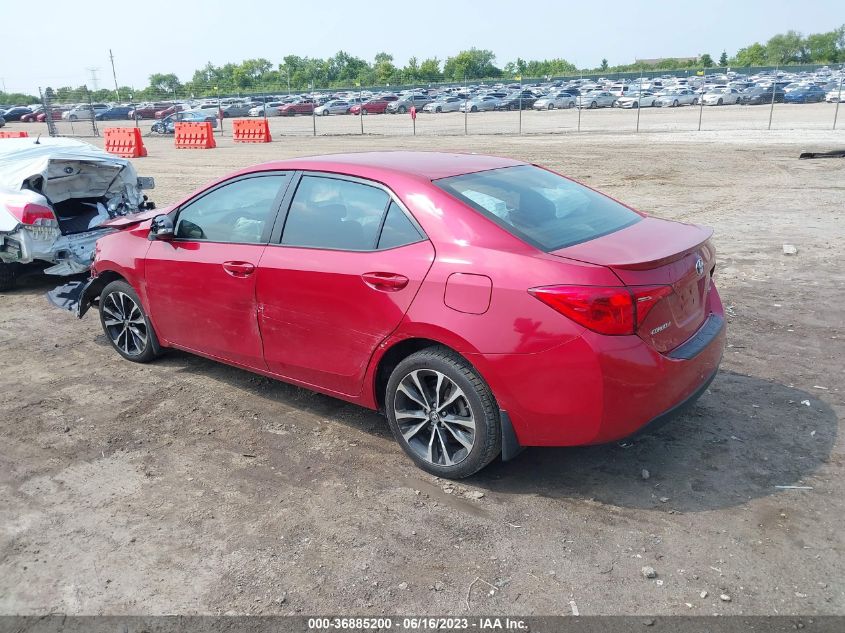 2018 TOYOTA COROLLA L/LE/XLE/SE/XSE - 2T1BURHE6JC986630