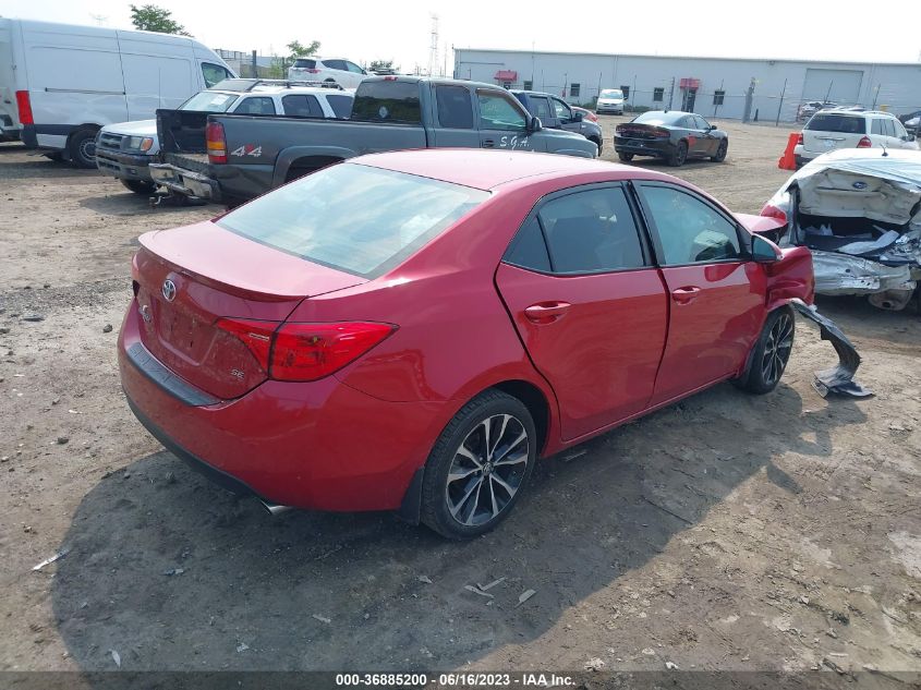 2018 TOYOTA COROLLA L/LE/XLE/SE/XSE - 2T1BURHE6JC986630