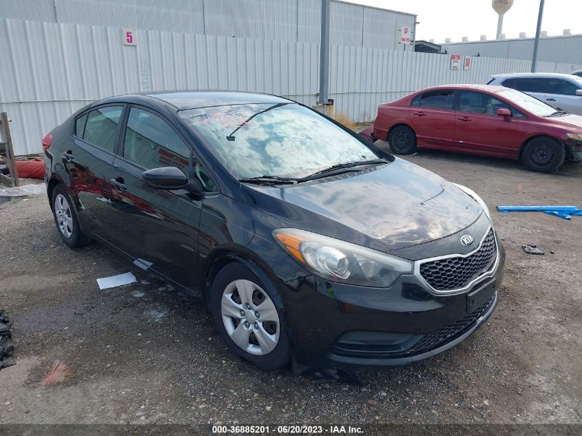 2016 KIA FORTE LX - KNAFK4A66G5606525