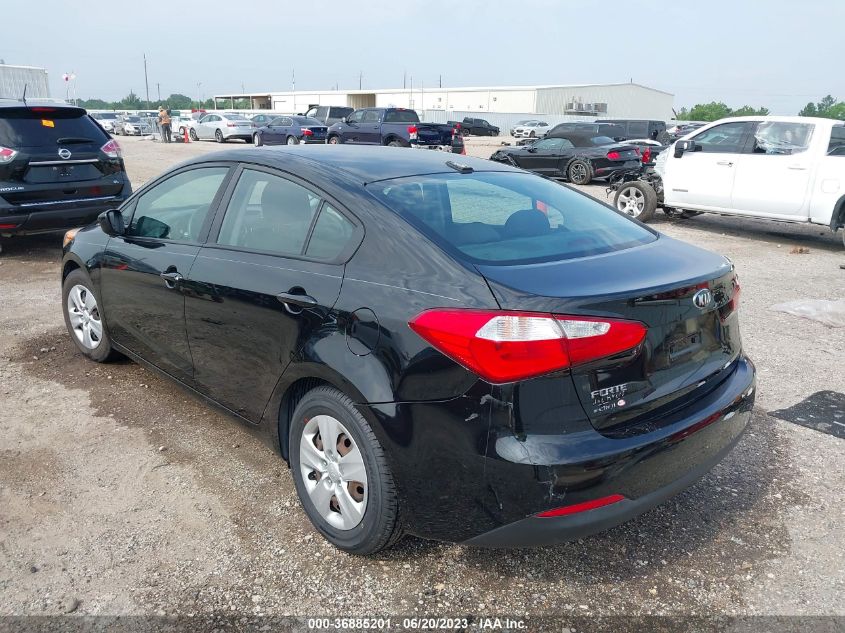 2016 KIA FORTE LX - KNAFK4A66G5606525