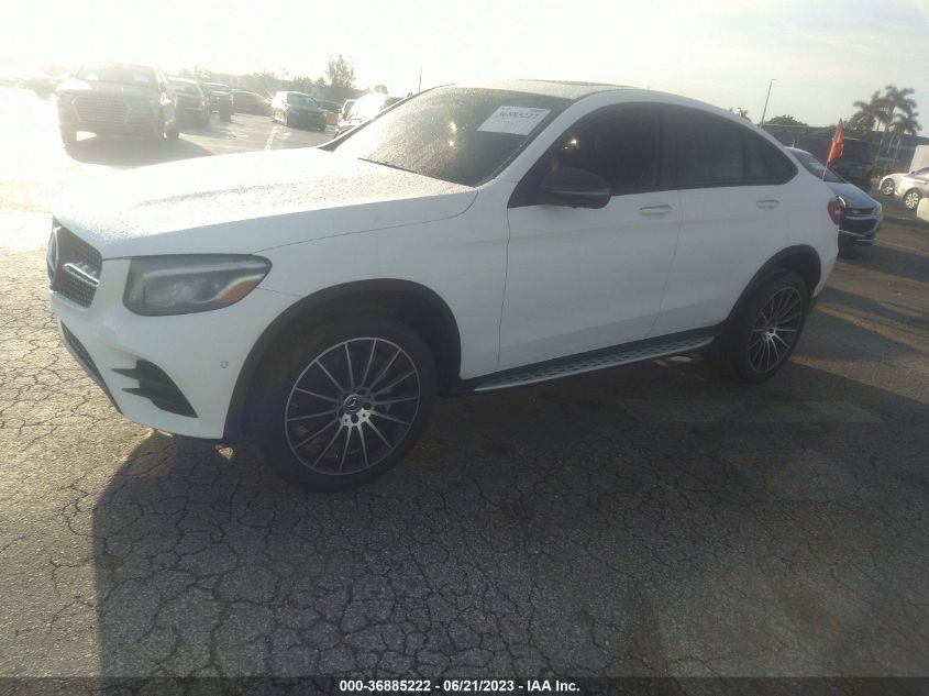 2019 MERCEDES-BENZ GLC 300 COUPE WDC0J4KB1KF543225