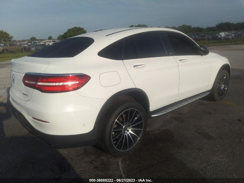 2019 MERCEDES-BENZ GLC 300 COUPE WDC0J4KB1KF543225