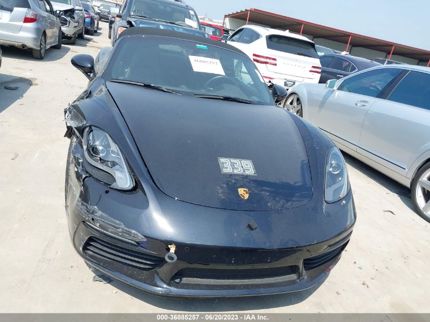 2022 PORSCHE 718 BOXSTER WP0CA2A84NS205147