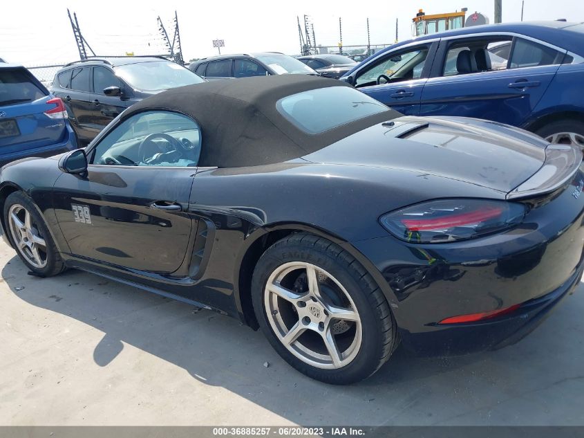 2022 PORSCHE 718 BOXSTER WP0CA2A84NS205147