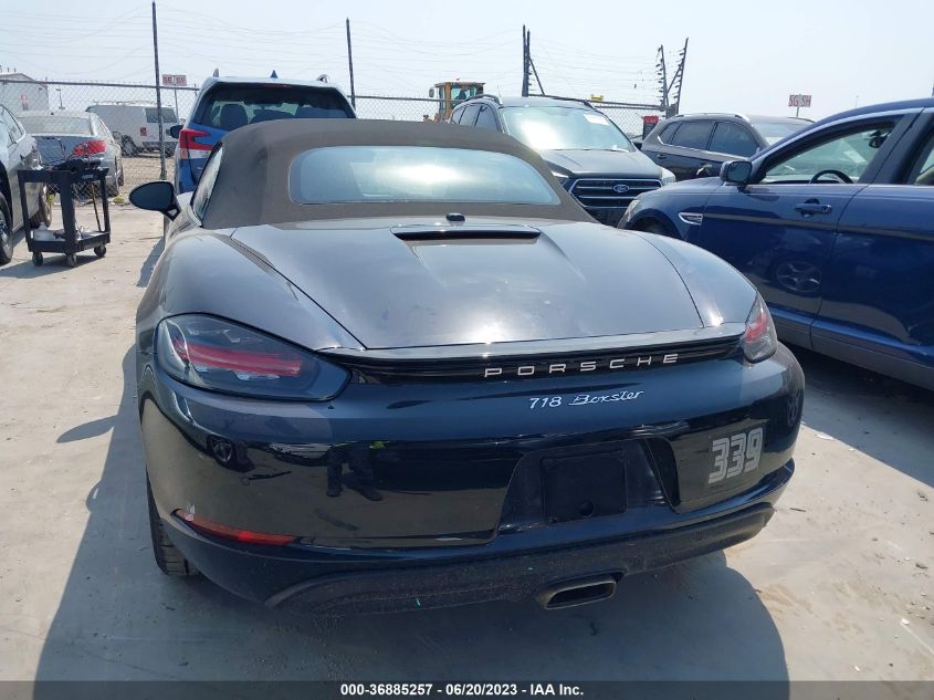 2022 PORSCHE 718 BOXSTER WP0CA2A84NS205147