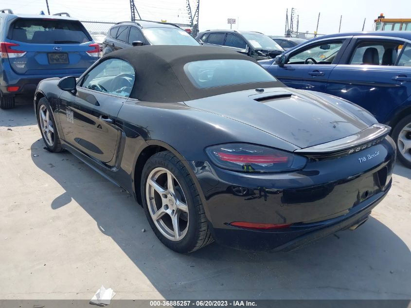 2022 PORSCHE 718 BOXSTER WP0CA2A84NS205147