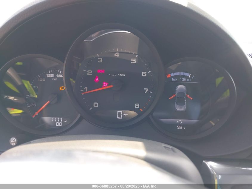 2022 PORSCHE 718 BOXSTER WP0CA2A84NS205147