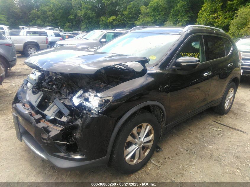 2015 NISSAN ROGUE SV - KNMAT2MV6FP525304