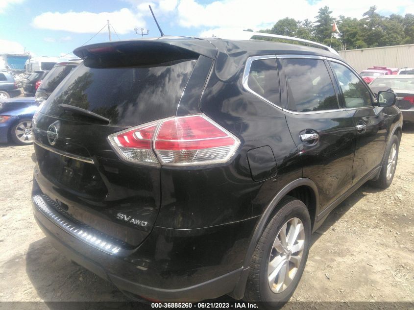 2015 NISSAN ROGUE SV - KNMAT2MV6FP525304
