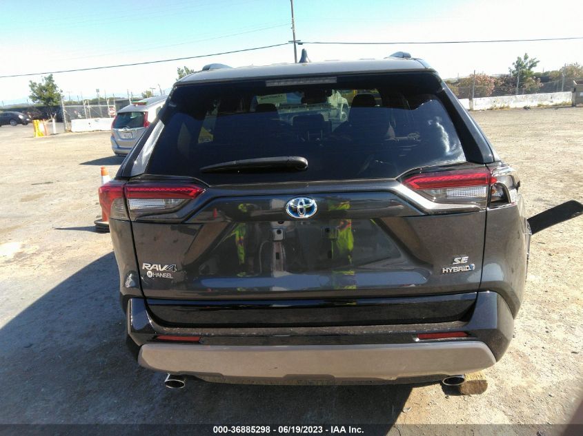 2022 TOYOTA RAV4 HYBRID SE - 2T3T6RFVXNW033416